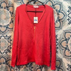 Coral Calvin Klein Sweater